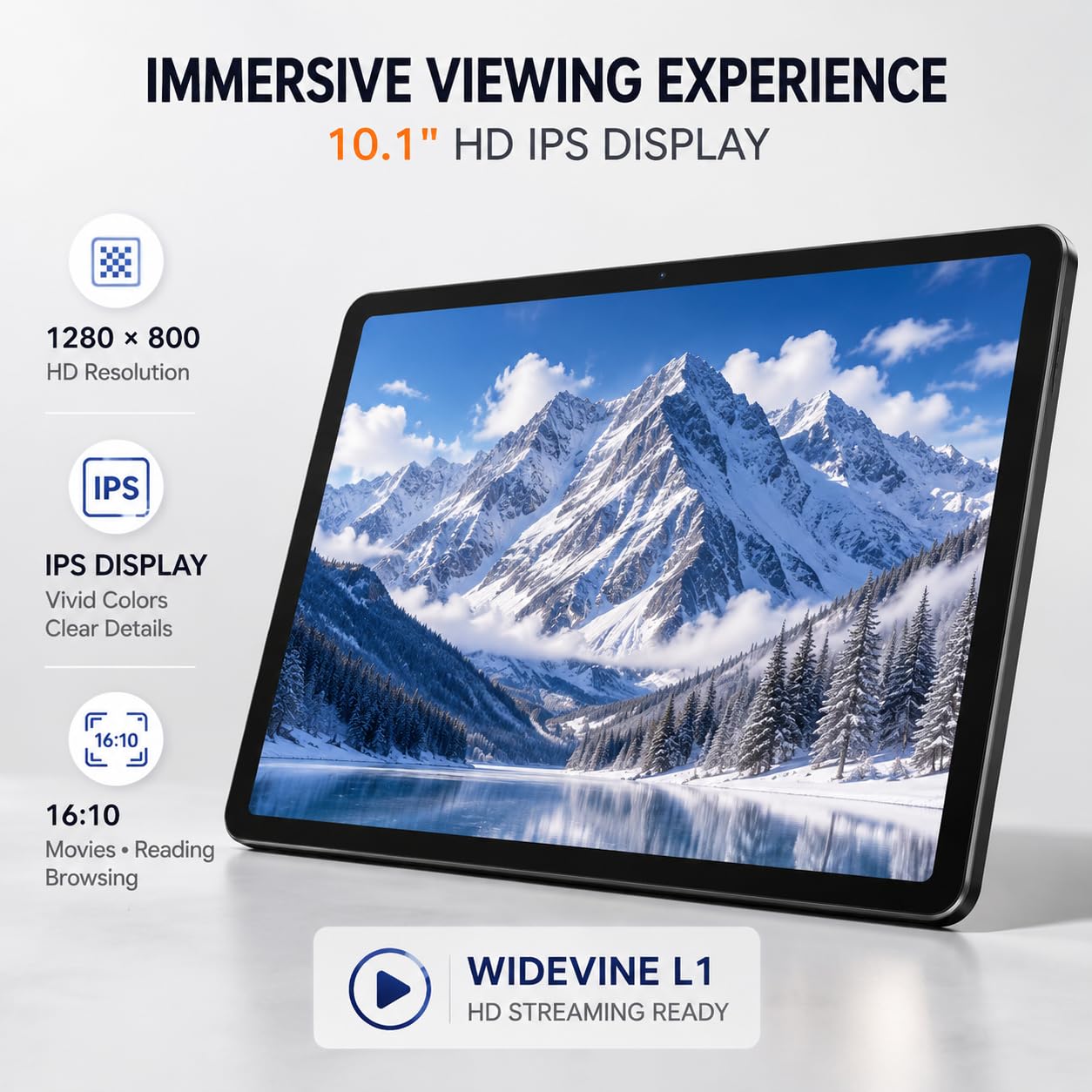 タブレット 【美品】Calsky Android 15 タブレット 10.1インチ